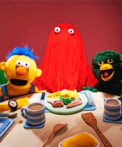 Don't Hug Me I'm Scared Cartoon Paint By Numbers