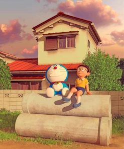 Doraemon Creative Fun Paint By Numbers