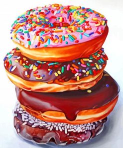 Doughnuts Delight Paint By Numbers