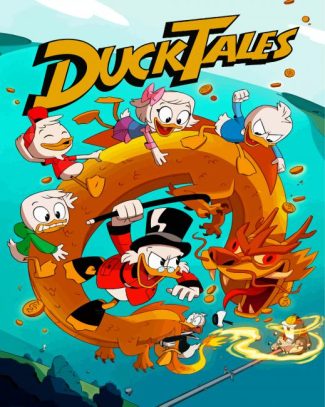 DuckTales Animated Series Paint By Numbers