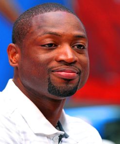 Dwyane Wade Basketball Legend Paint By Numbers