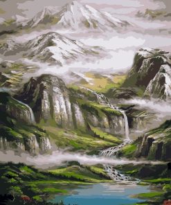 Mountain Landscapes Paint By Numbers