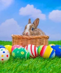 Easter Bunny Fun Paint By Numbers