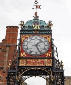 Eastgate Clock Chester Paint By Numbers
