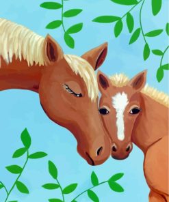 Easy Foal Painting Paint By Numbers