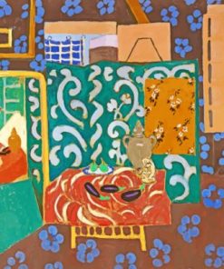 Henri Matisse Eggplant Interior Paint By Numbers