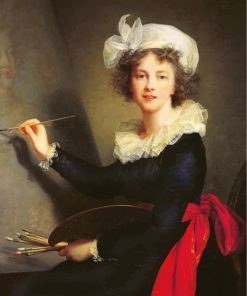 Aesthetic Ladies Elisabeth Vigee Le Brun Paint By Numbers