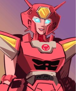 Elita One Transformers Cartoon Paint By Numbers