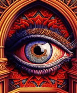 Ethereal Eye Paint By Numbers