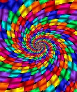 Trippy Mandala Paint By Numbers