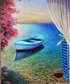 Ocean View Seascape Paint By Numbers