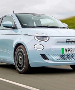 Fiat 500 Custom Colors Paint By Numbers