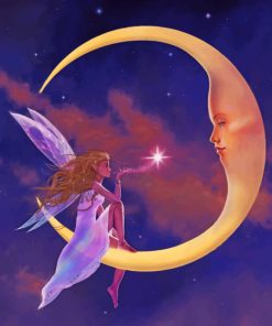 Fairy Moonlight Enchantment Paint By Numbers