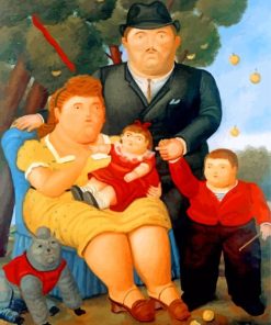 Botero Family Paint By Numbers