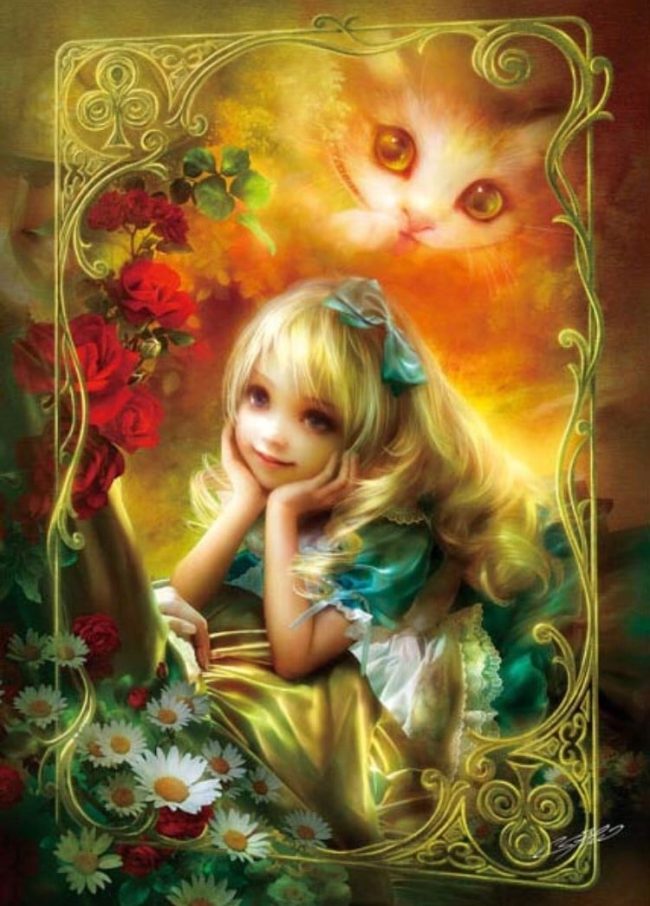 Fantasy Little Girl Portrait Paint By Numbers