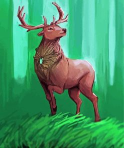 Majestic Fantasy Deer Paint By Numbers