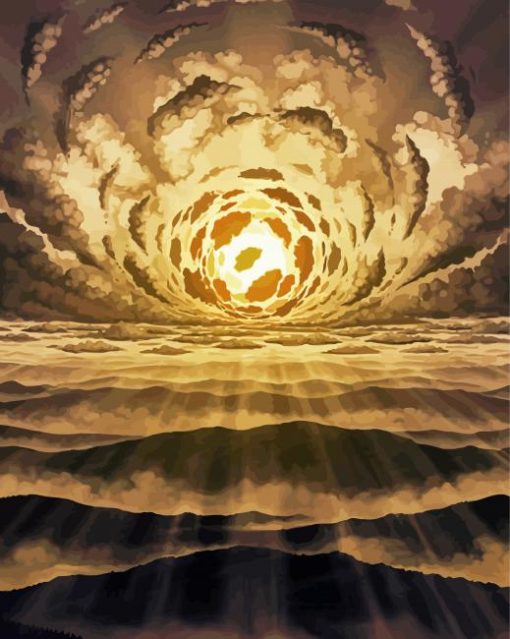 Fantasy-heaven-clouds-paint-by-number