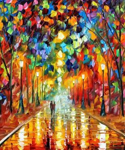 Romantic Cityscape Paint By Numbers