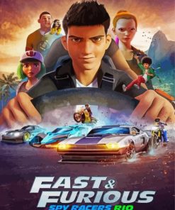 Fast And Furious Spy Racers Action Paint By Numbers