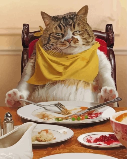 Fat-Cat-Eating-paint-by-numbers