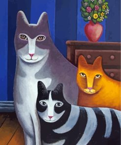 Chubby Cats Fun Paint By Numbers