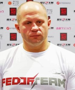 Fedor Emelianenko Iconic Fighter Paint By Numbers