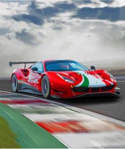 Exclusive Ferrari 488 GT3 Paint By Numbers