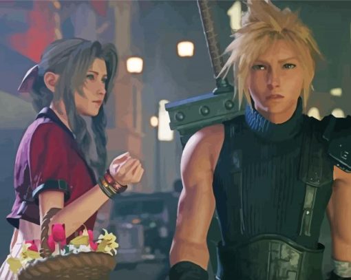 Final-fantasy-vii-video-game-characters-paint-by-number