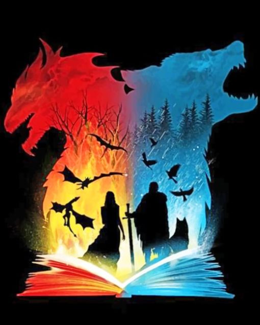 Fire-and-ice-paint-by-numbers