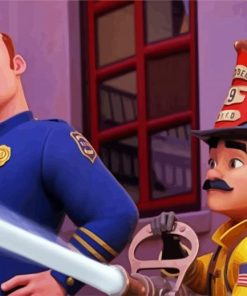 Fireheart Movie Characters Paint By Numbers
