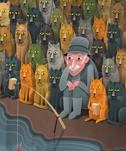 Fisherman Essence Paint By Numbers