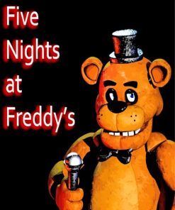 Five Nights At Freddy's Video Game Paint By Numbers