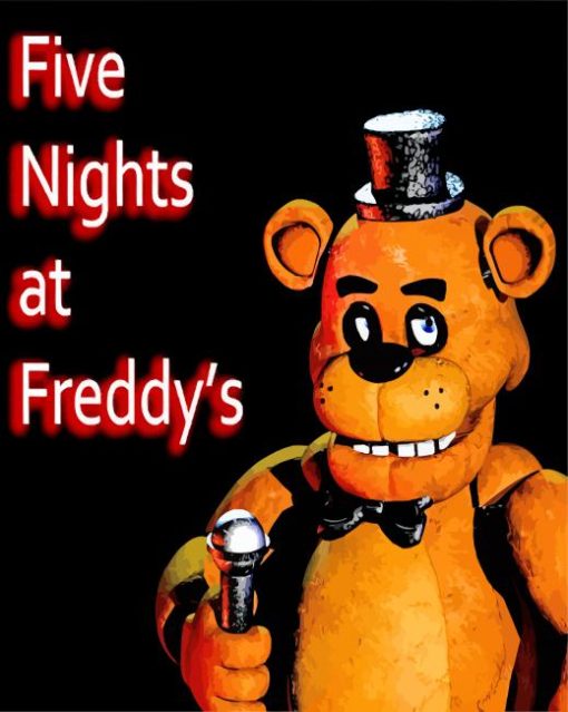Five-Nights-At-Freddys-Game-paint-by-number
