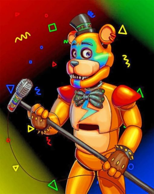 Five-nights-at-Freddys-paint-by-numbers