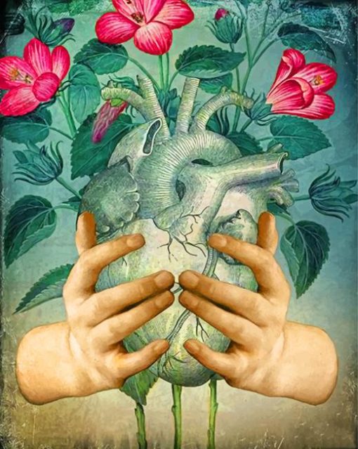 Floral-Heart-paint-by-number