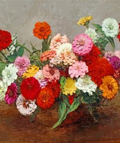 Henri Fantin Latour Flower Paint By Numbers