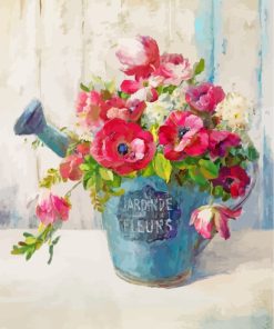 Floral Elegance Paint By Numbers