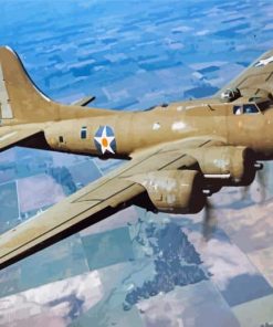 Boeing B 17 Aviation Paint By Numbers