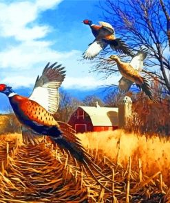 Majestic Pheasant Paint By Numbers