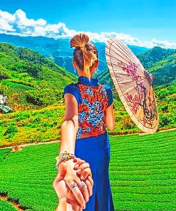 Follow Me to Mountains Paint By Numbers