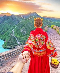 Follow Me to China Paint By Numbers