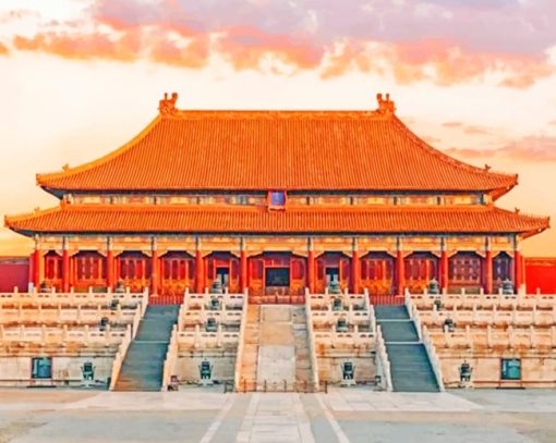 Forbidden-City-Beijing-China-paint-by-numbers