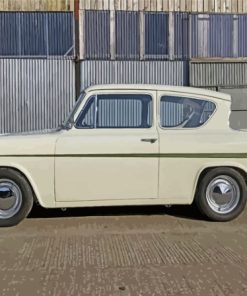 Classic Ford Anglia Cars Paint By Numbers