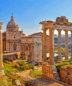 Explore Forum Roman Italy Paint By Numbers