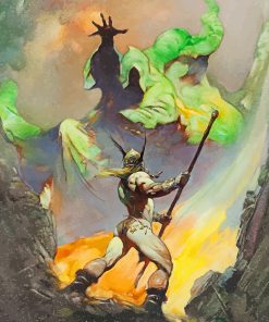Frank Frazetta Fantasy Paint By Numbers