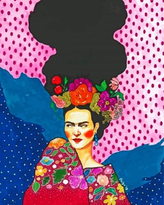 Frida Kahlo Inspired Paint By Numbers