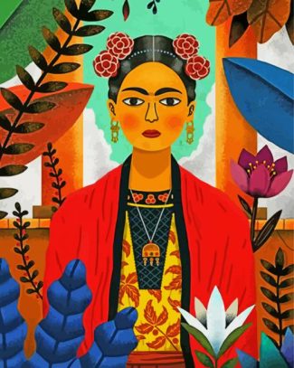 Frida Kahlo Masterpiece Paint By Numbers