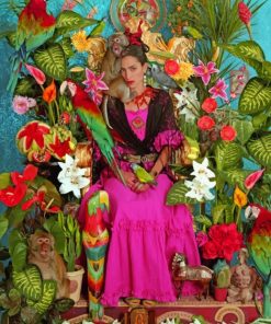 Frida Kahlo Women's Art Paint By Numbers