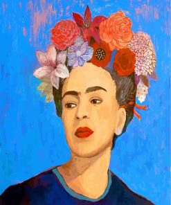 Frida Kahlo Floral Muse Paint By Numbers