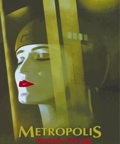 Metropolis Movie Classic Paint By Numbers